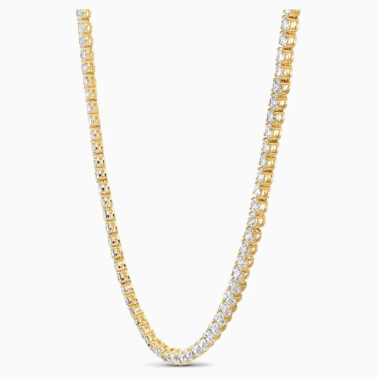 Swarovski Tennis Deluxe kaulakoru, keltakulta - Image 3