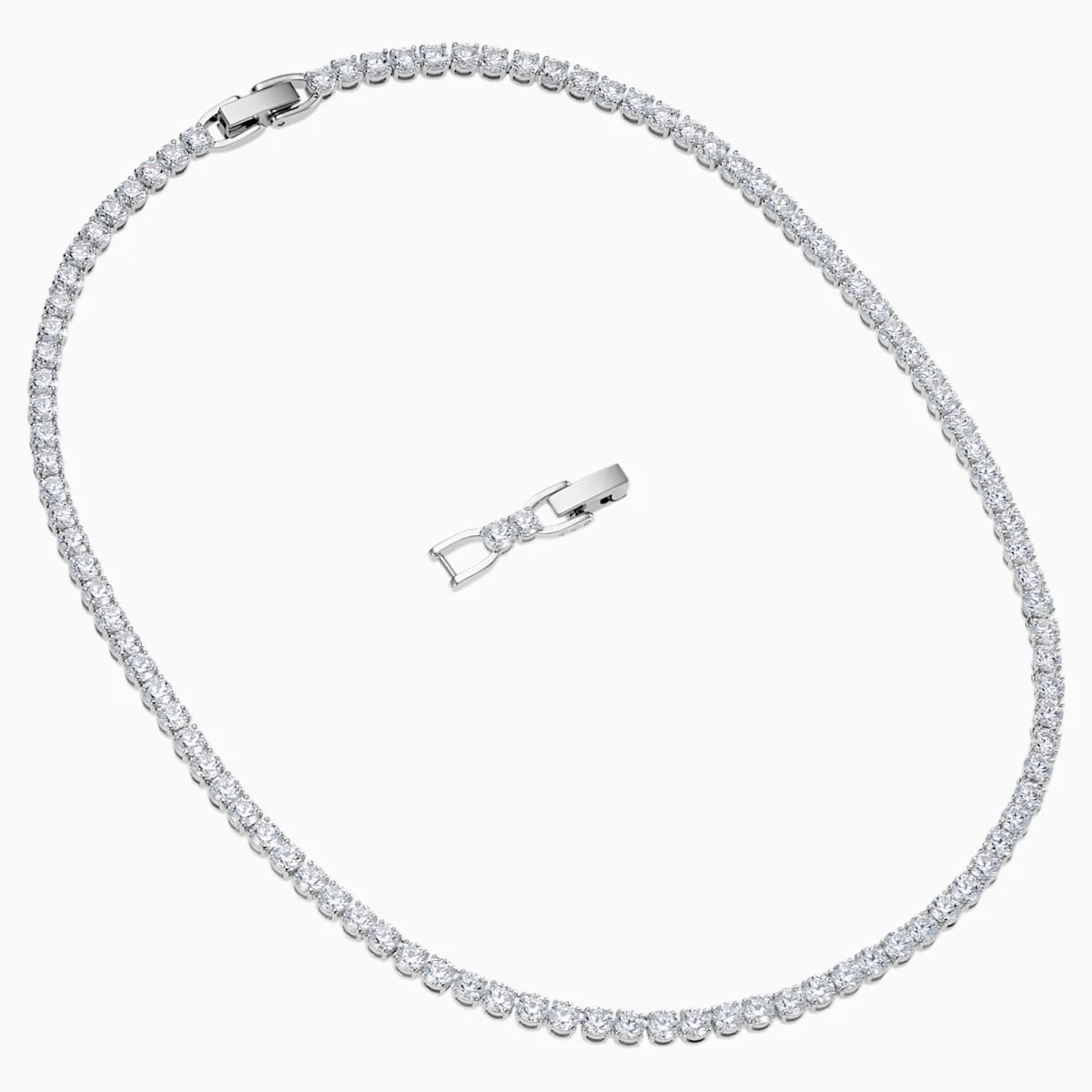 Swarovski Tennis Deluxe kaulakoru, valkoinen - Image 2