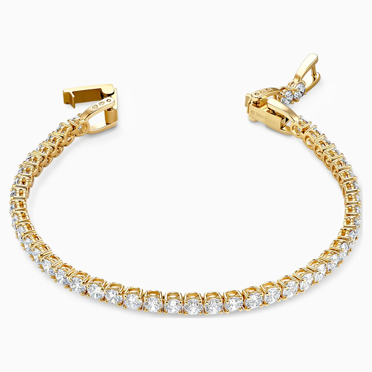 Swarovski Tennis Deluxe kristallirannekoru, kullanvärinen - Image 2
