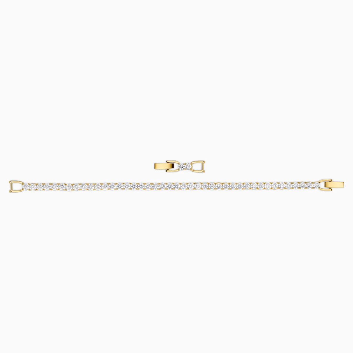 Swarovski Tennis Deluxe kristallirannekoru, kullanvärinen - Image 3