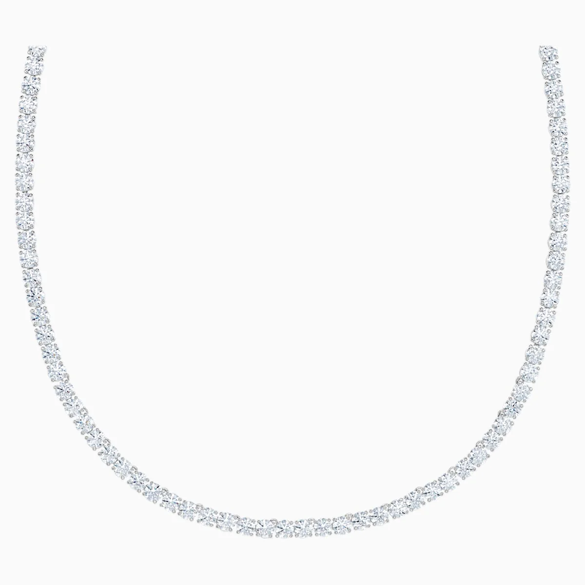 Swarovski Tennis Deluxe, setti, kristallikaulakoru ja korvarenkaat - Image 3