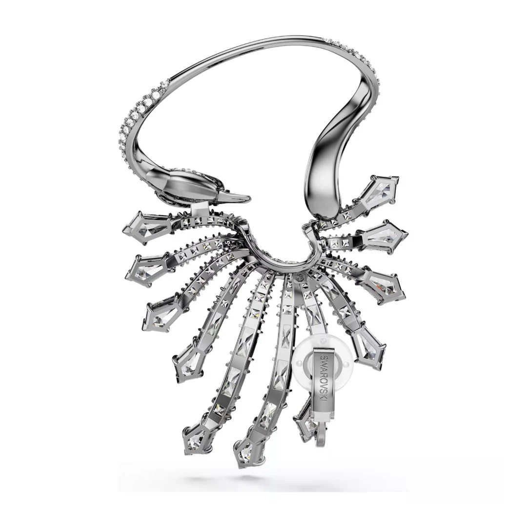 Swarovski The Vienna Collection Ear Cuff korvakoru, tumma metalli kirkkailla kristalleilla 5709266 - Image 4