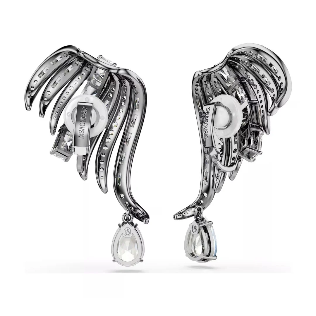 Swarovski The Vienna Collection Ear Cuff korvakorut, tumma metalli kirkkailla kristalleilla 5709265 - Image 5