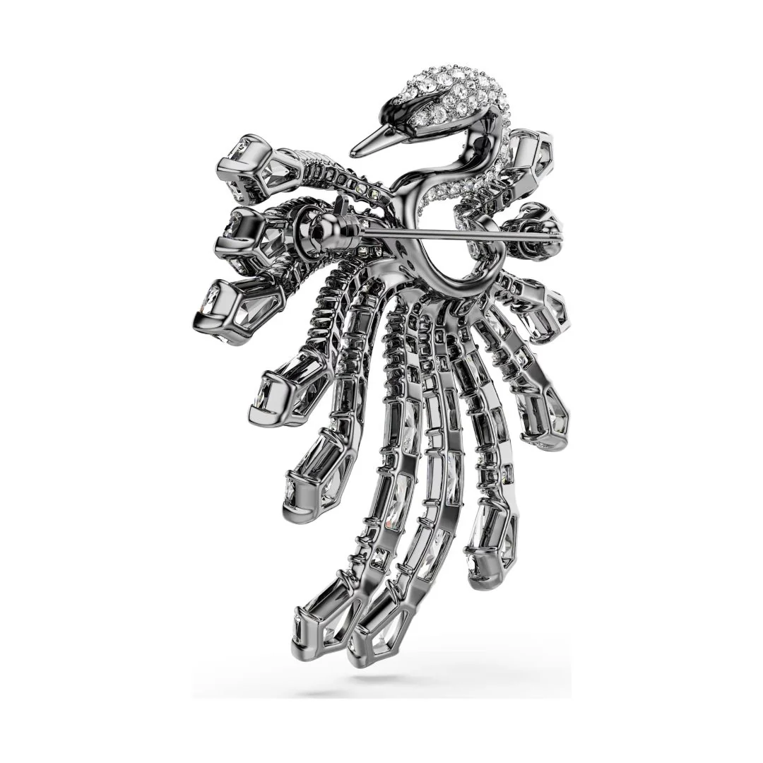 Swarovski The Vienna Collection rintakoru, tumma metalli kirkkailla kristalleilla 5741557 - Image 6