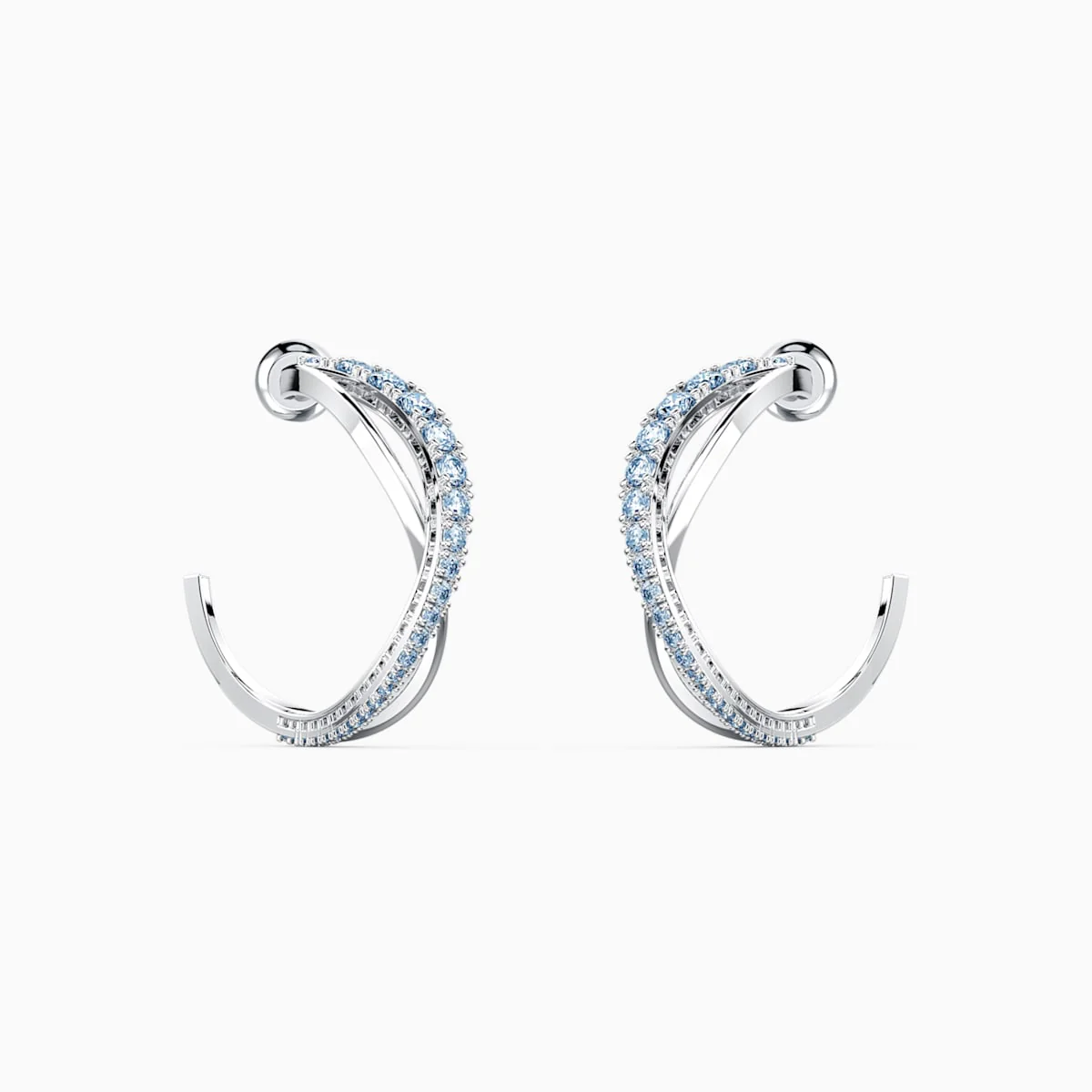 Swarovski Twist Hoop -korvakorut sininen - Image 4
