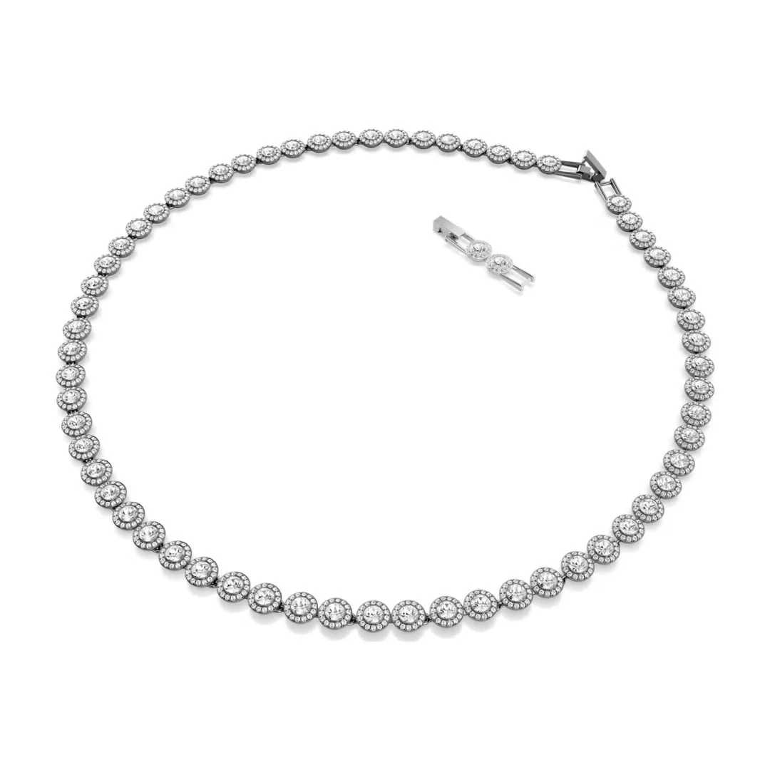 Swarovski Una Angelic kaulakoru, tumma metalli ja kirkkaat kristallit, 5681057 - Image 2
