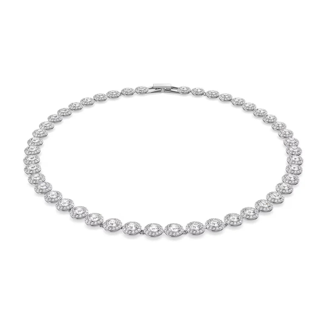 Swarovski Una Angelic kaulakoru, vaalea metalli ja kirkkaat kristallit, 5727095