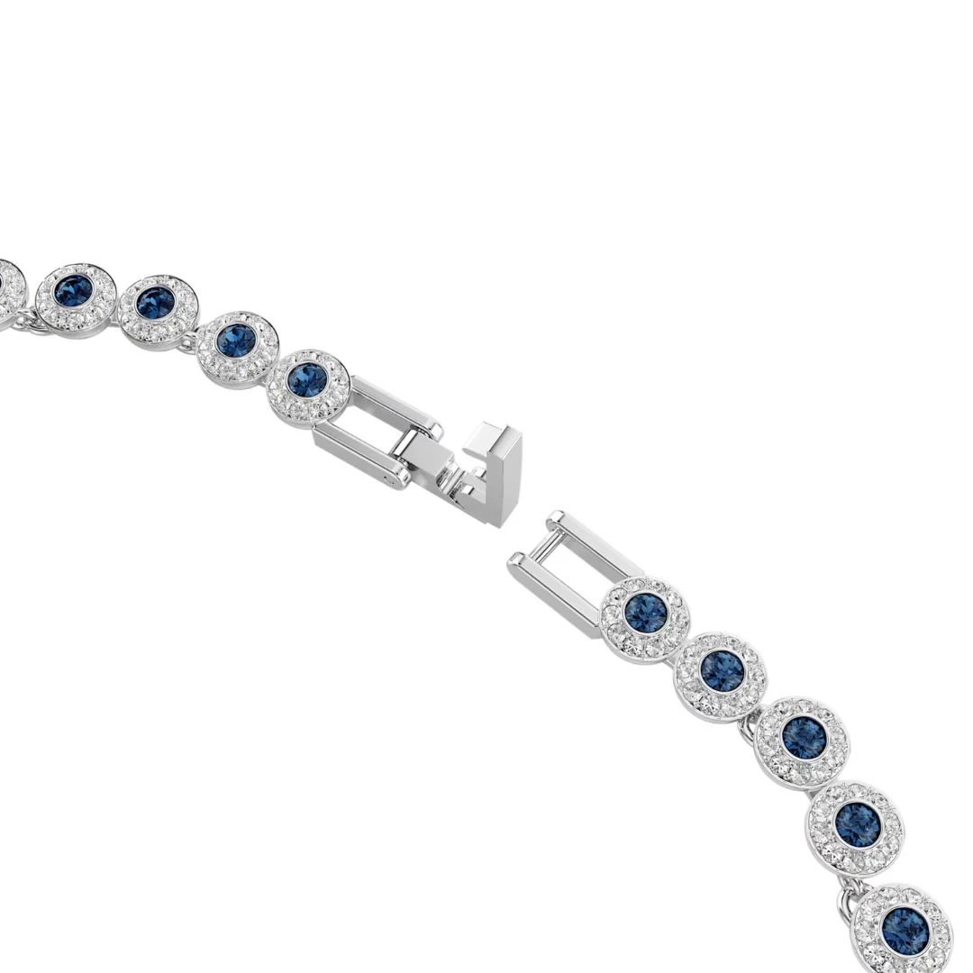 Swarovski Una Angelic kaulakoru, vaalea metalli ja siniset kristallit, 5733402 - Image 5