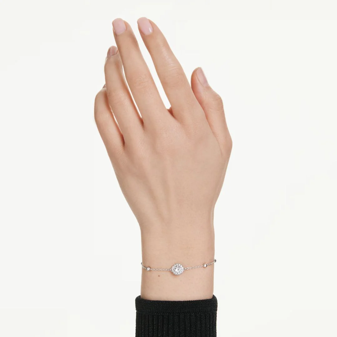 Swarovski Una Angelic rannekoru, vaalea metalli ja kirkkaat kristallit, 5733196 - Image 2