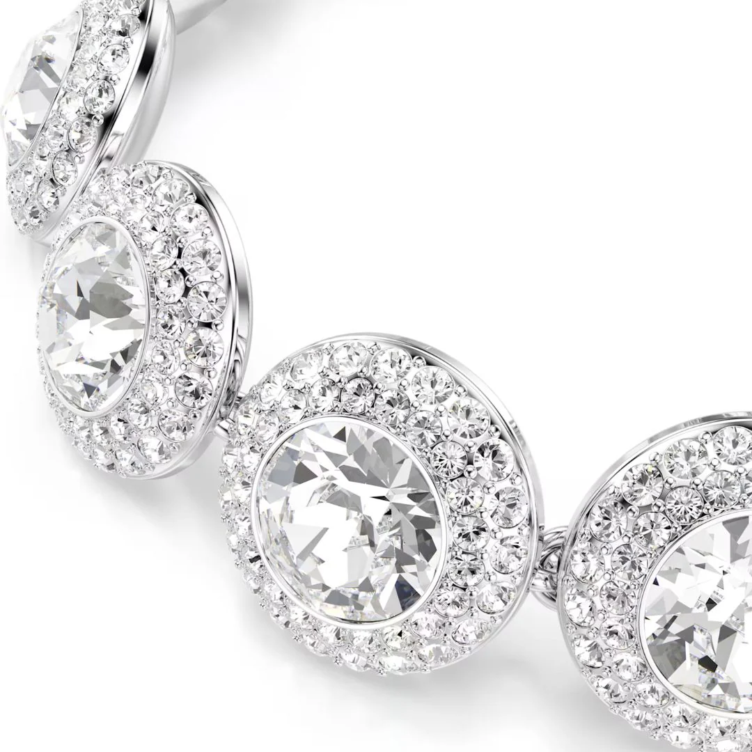 Swarovski Una Angelic rannekoru, vaalea metalli ja kirkkaat kristallit, 5735343 - Image 3