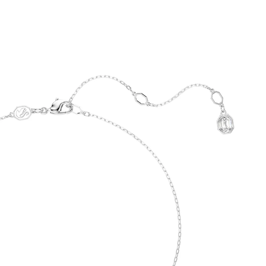 Swarovski Una Angelic Y kaulakoru, vaalea metalli ja kirkkaat kristallit, 5733067 - Image 3