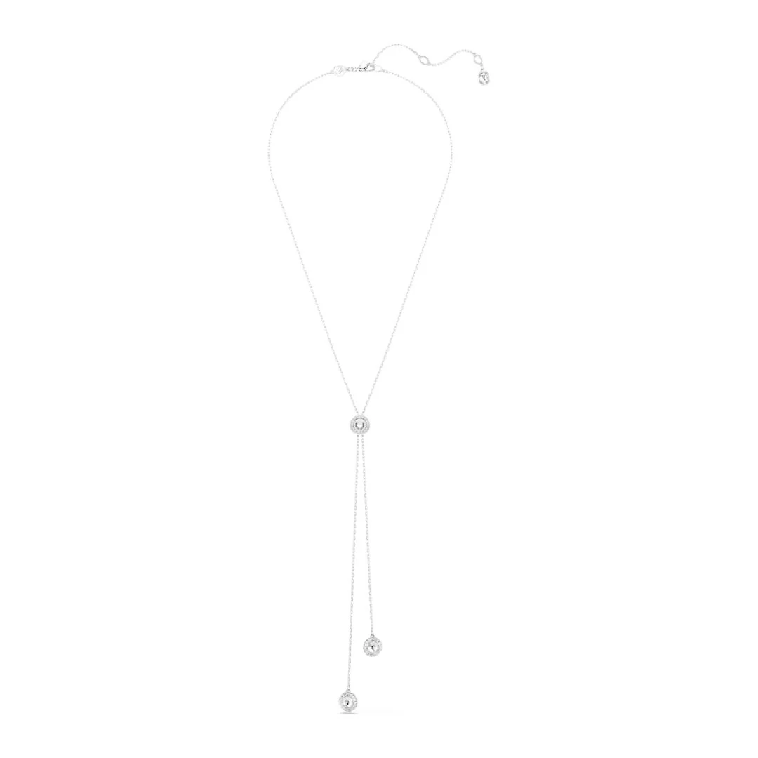 Swarovski Una Angelic Y kaulakoru, vaalea metalli ja kirkkaat kristallit, 5733067 - Image 4