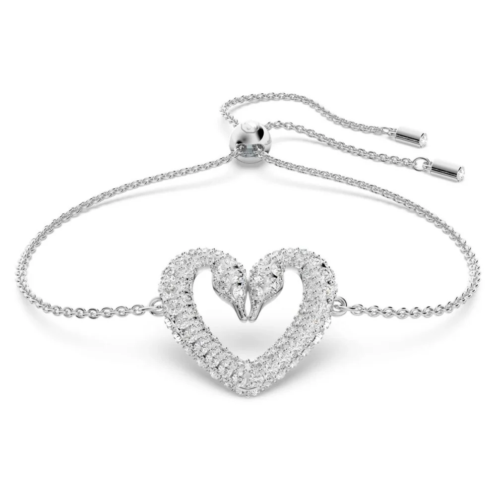 Swarovski Una kristallirannekoru, valkoinen