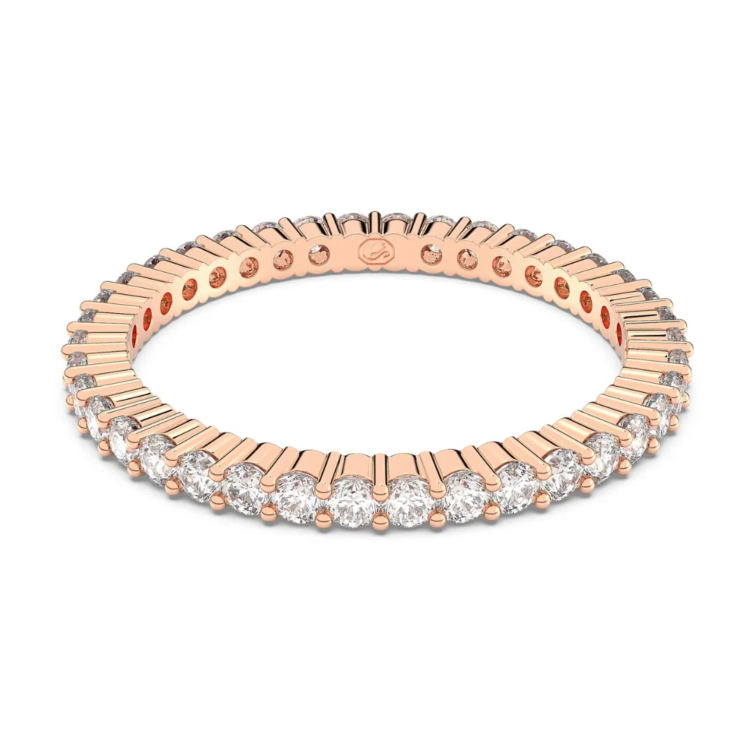 Swarovski Matrix Vittore sormus, ruusukullattu ja kirkkaat kristallit, 5656303 - Image 2
