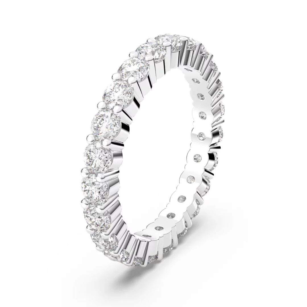 Swarovski Vittore XL sormus, vaalea ja kirkkaat kristallit, 5257490