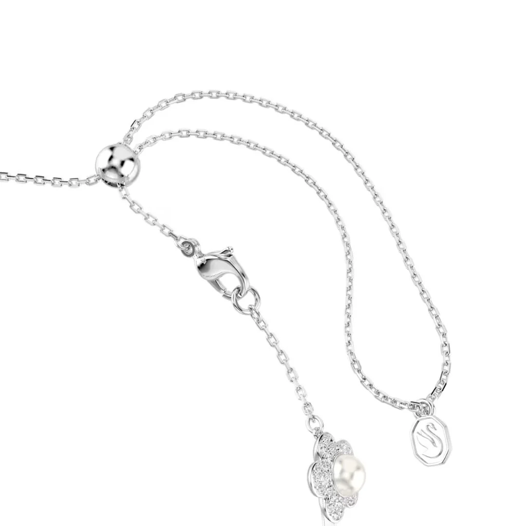 Swarovski x Ariana Grande choker kaulakoru, valkoinen helmi ja kristalli, 5751250 - Image 5