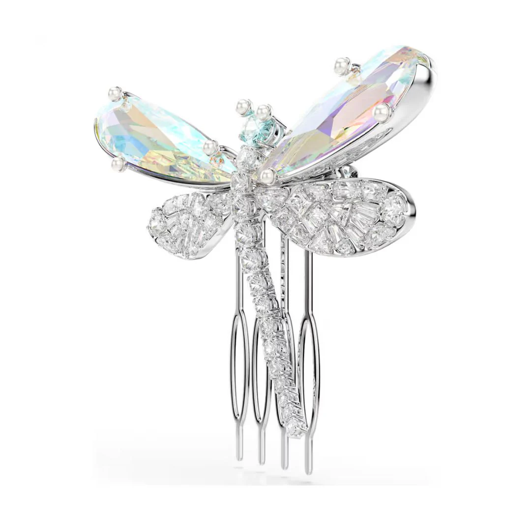 Swarovski x Ariana Grande Dragonfly hiuskoru, kirkkaat kristallit ja kristallihelmet, 5749193 - Image 2