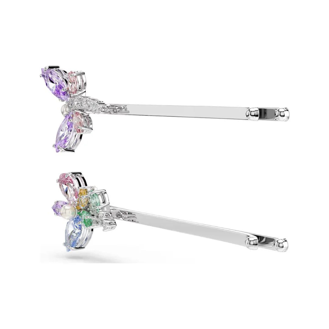 Swarovski x Ariana Grande Dragonfly hiuskorut erivärisillä kristalleilla ja helmillä, 574918 - Image 4