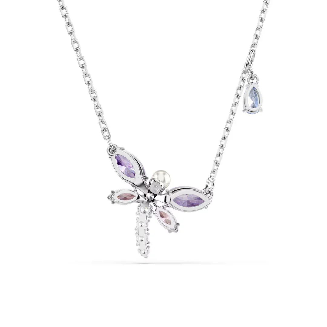 Swarovski x Ariana Grande Dragonfly kaulakoru kristalleilla ja vaalealla helmellä, 5737383 - Image 5