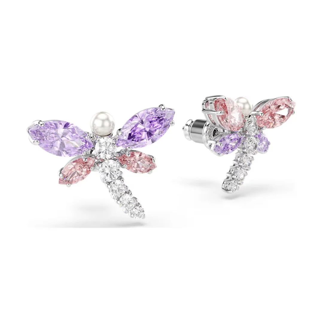 Swarovski x Ariana Grande Dragonfly korvakorut kristalleilla ja helmillä, 5737371 - Image 2
