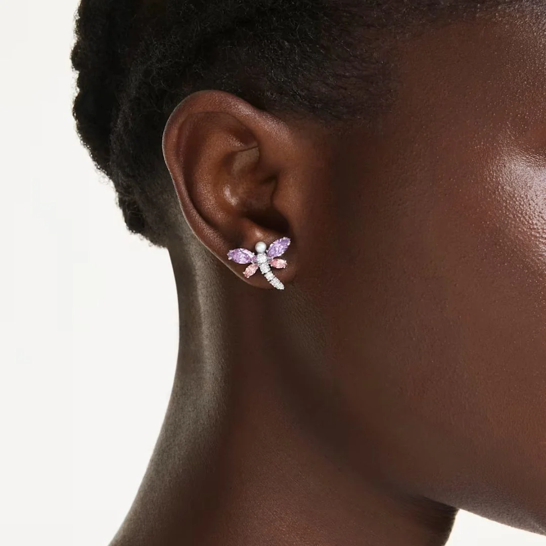 Swarovski x Ariana Grande Dragonfly korvakorut kristalleilla ja helmillä, 5737371 - Image 3