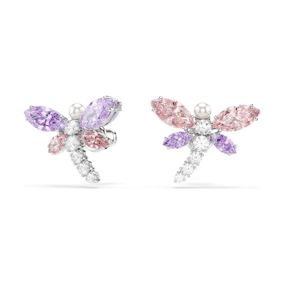 Swarovski x Ariana Grande Dragonfly korvakorut kristalleilla ja helmillä, 5737371 - Image 4