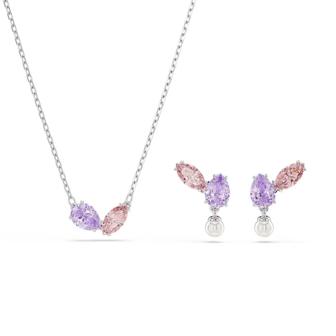 Swarovski x Ariana Grande korusetti erivärisillä kristalleilla ja kristallihelmillä, 5746577