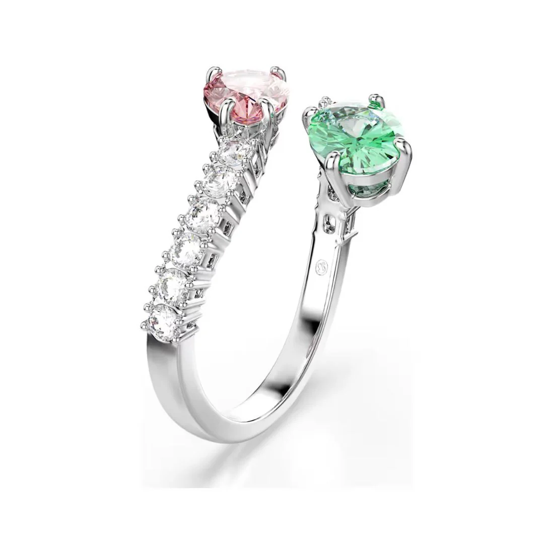 Swarovski x Ariana Grande sormus, moniväriset kristallit, 5737372 - Image 4