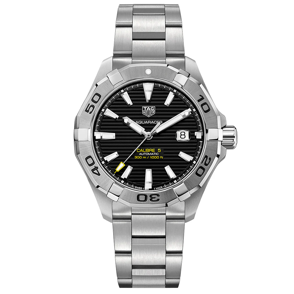 TAG Heuer Aquaracer Calibre 5, miesten rannekello WAY2010.BA0927