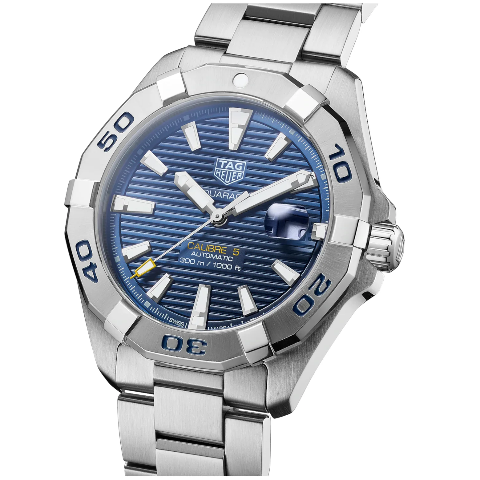 TAG Heuer Aquaracer Calibre 5, miesten rannekello WBD2112.BA0928 - Image 5