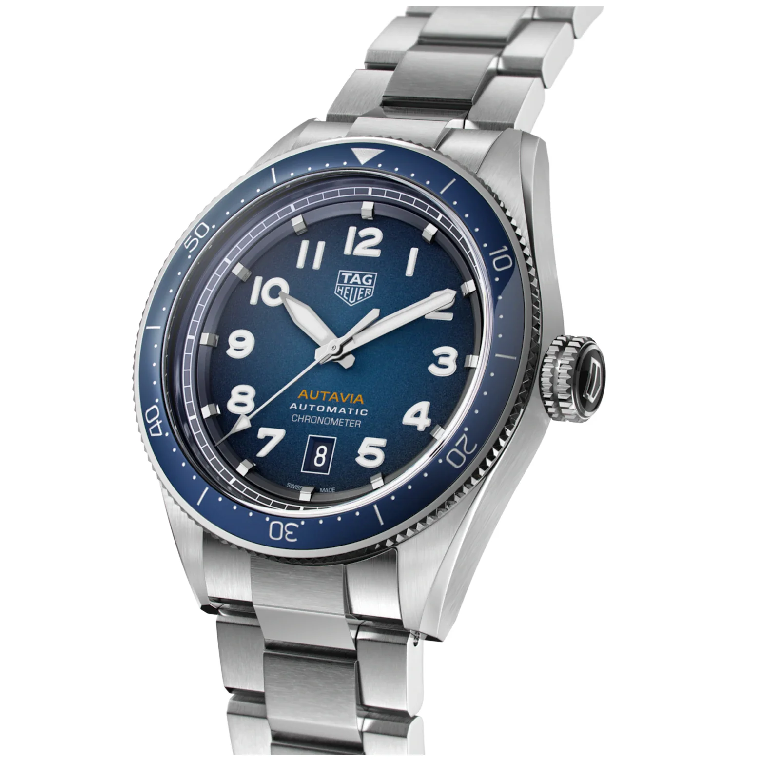 TAG Heuer Autavia Calibre 5, miesten rannekello WBE5116.EB0173 - Image 5