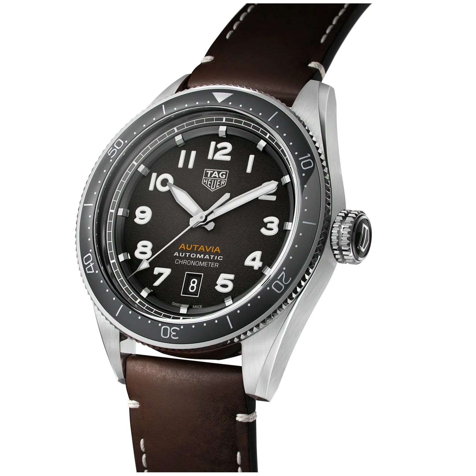 TAG Heuer Autavia Heritage Calibre 5, miesten rannekello WBE5114.FC8266 - Image 2