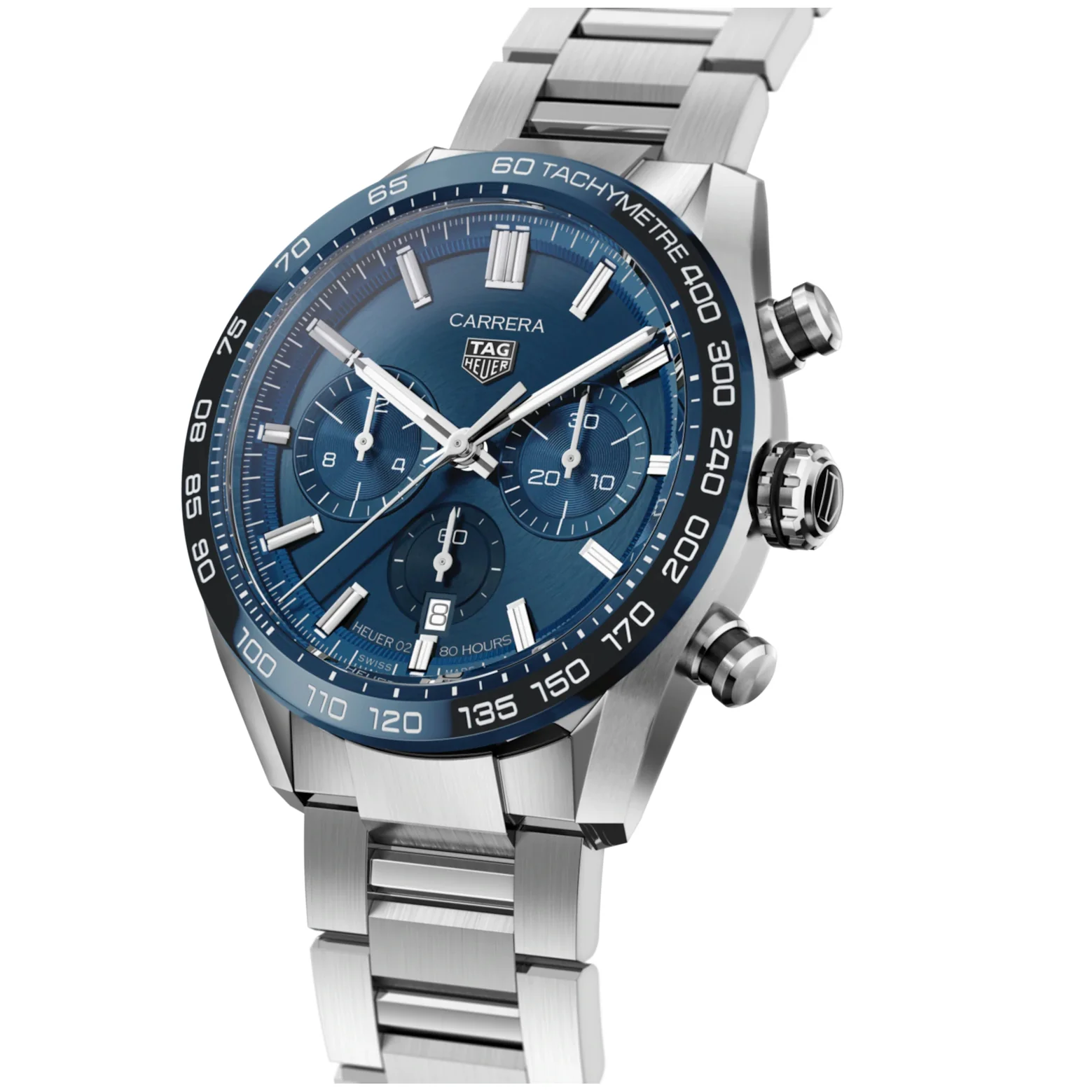 TAG Heuer Carrera Calibre 02 Automatic Chronograph, miesten rannekello CBN2A1A.BA0643 - Image 2