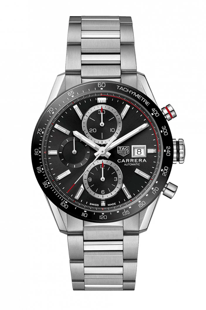 TAG Heuer Carrera Calibre 16 Automatic Chronograph, miesten rannekello CBM2110.BA0651