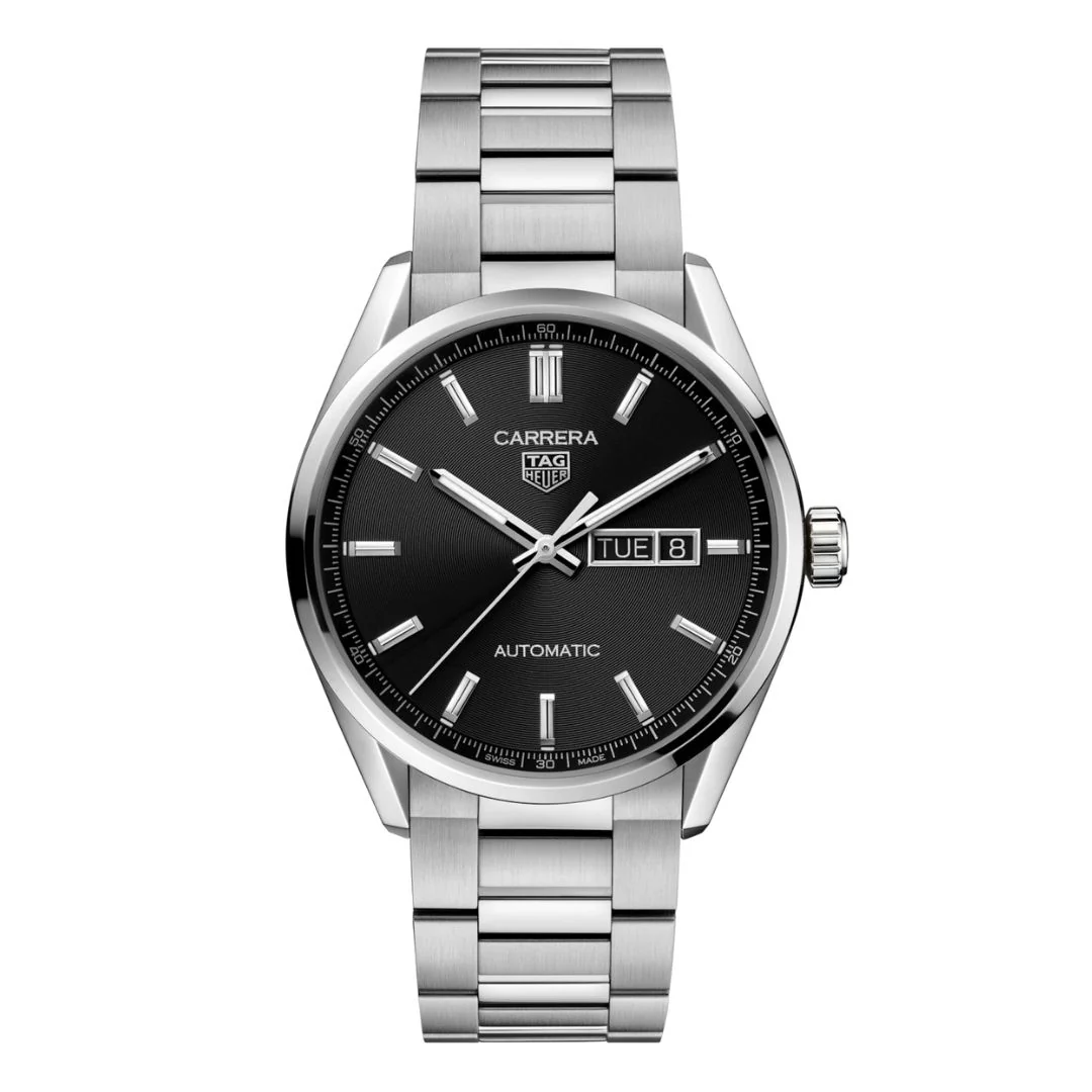 TAG Heuer Carrera Calibre 5 Day-Date, miesten rannekello WBN2010.BA0640