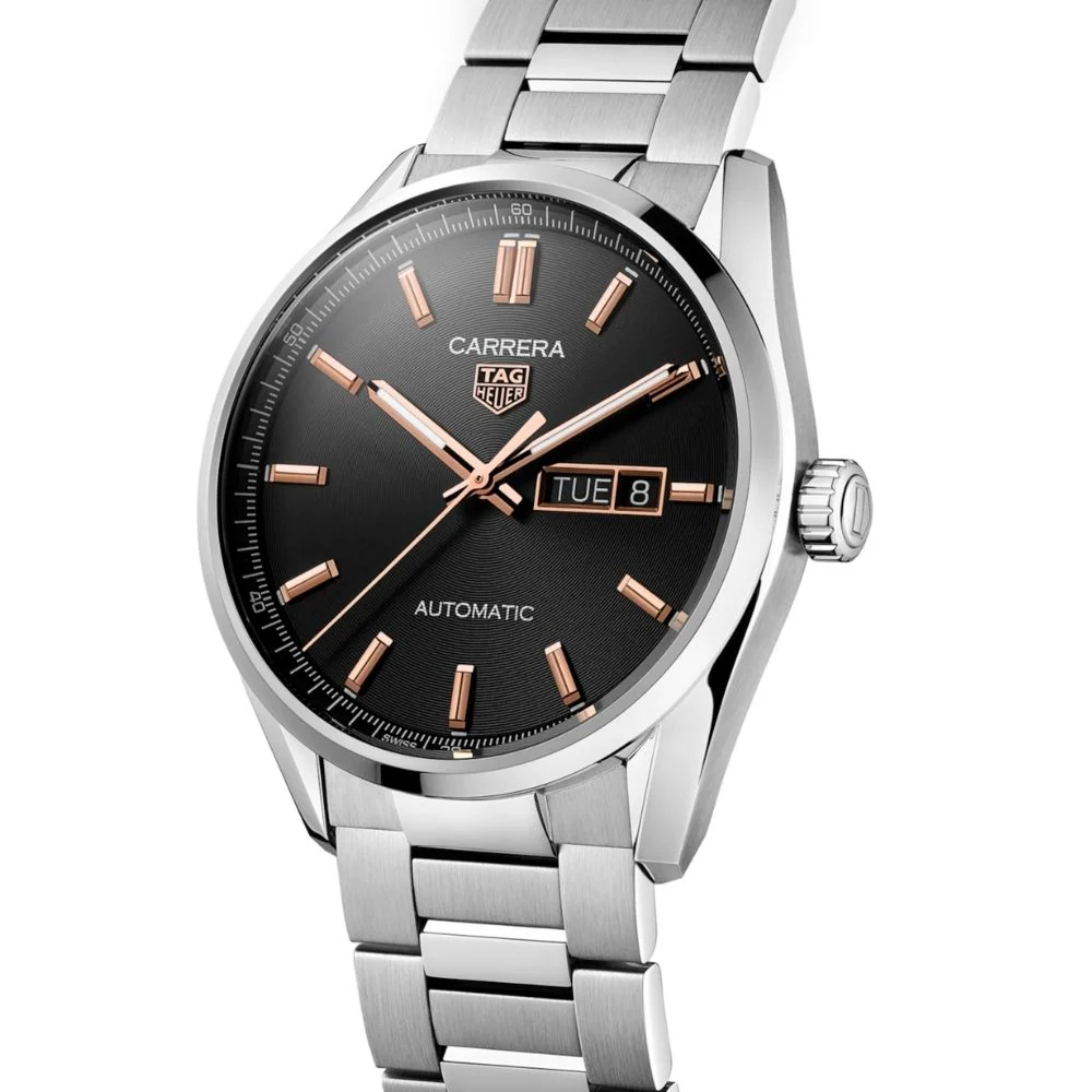 TAG Heuer Carrera Calibre 5 Day-Date, rannekello WBN2013.BA0640 - Image 2