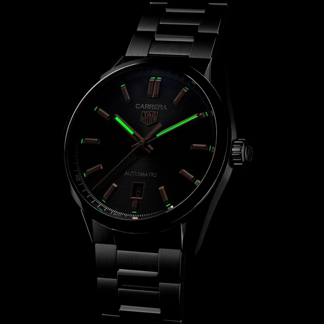 TAG Heuer Carrera Calibre 5, miesten rannekello WBN2113.BA0639 - Image 5