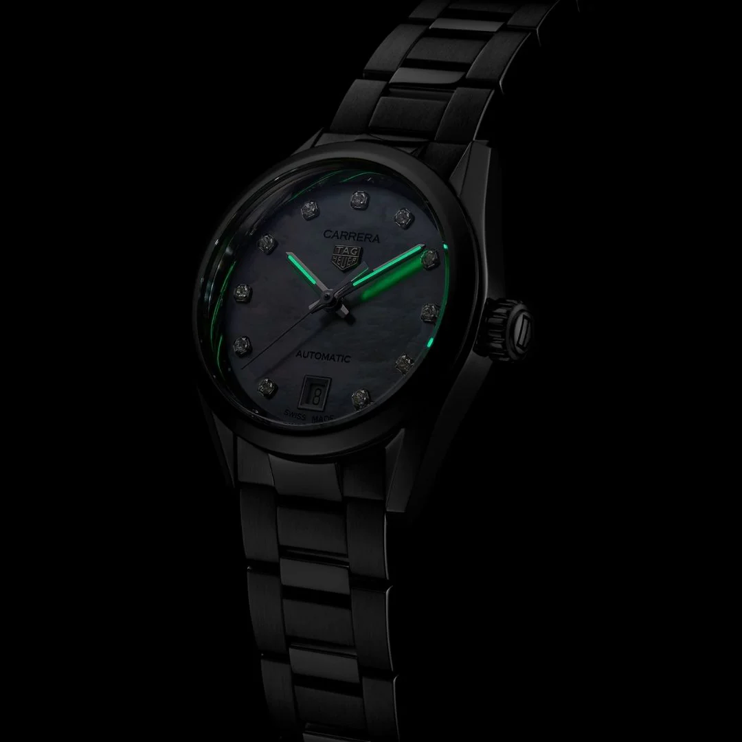 TAG Heuer Carrera Calibre 9, naisten rannekello WBN2412.BA0621 - Image 5
