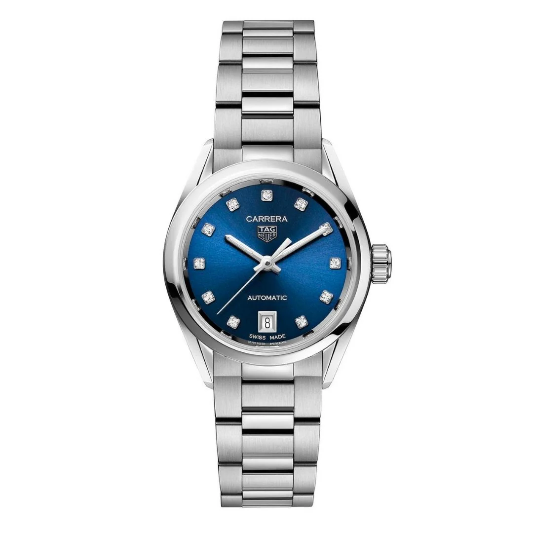 TAG Heuer Carrera Calibre 9, naisten rannekello WBN2413.BA0621