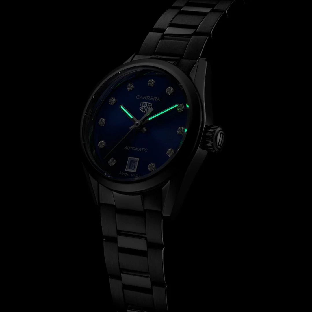 TAG Heuer Carrera Calibre 9, naisten rannekello WBN2413.BA0621 - Image 4