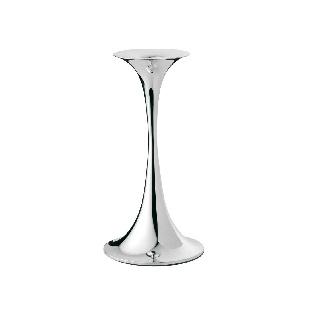 Tapio Wirkkala Trumpetti kynttilänjalka, 230 mm, hopeaa