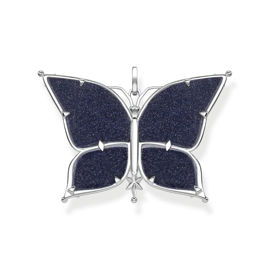 Thomas Sabo Butterfly Star & Moon riipus, hopeaa, PE925-945-7 - Image 3