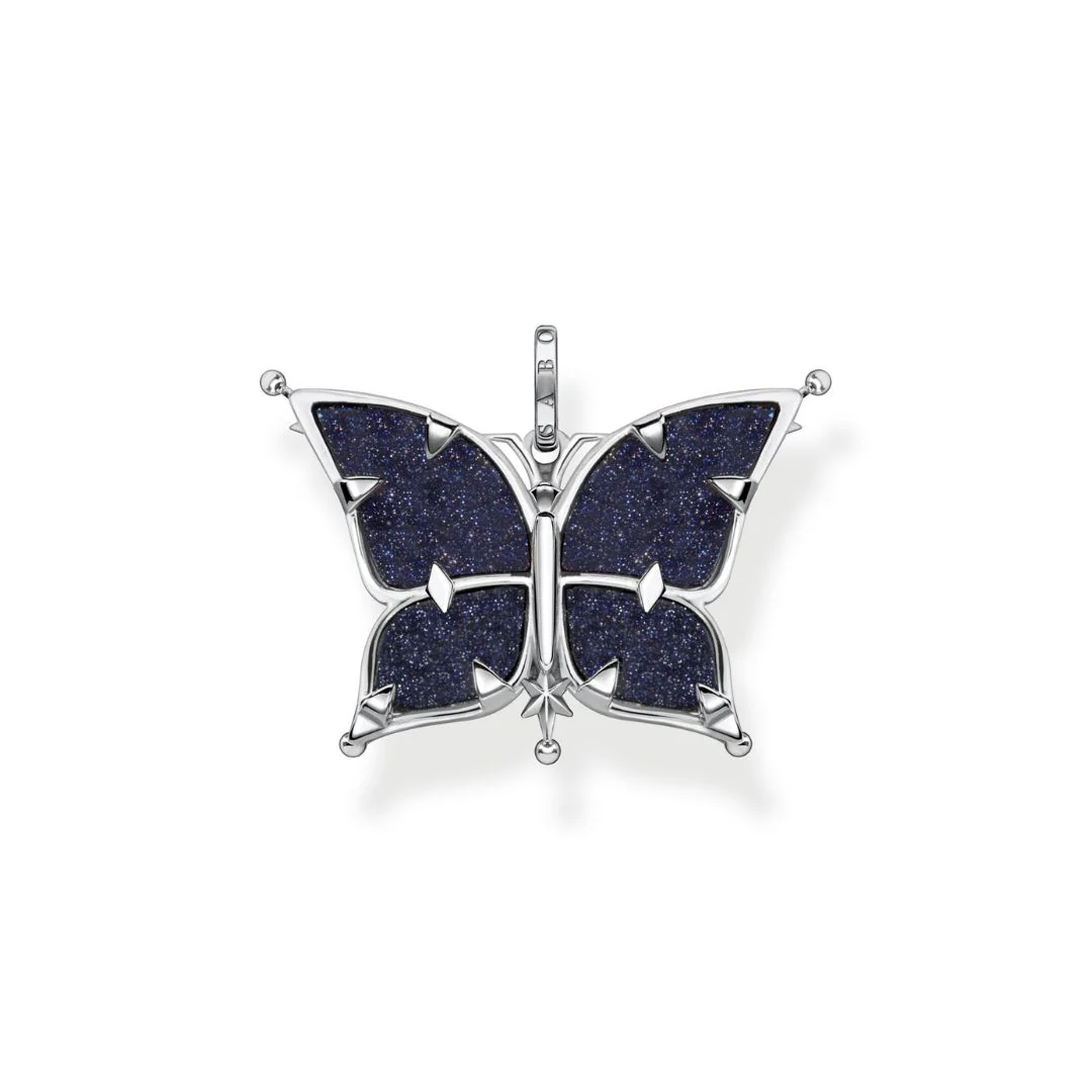 Thomas Sabo Butterfly Star & Moon riipus, hopeaa, PE929-945-7 - Image 3