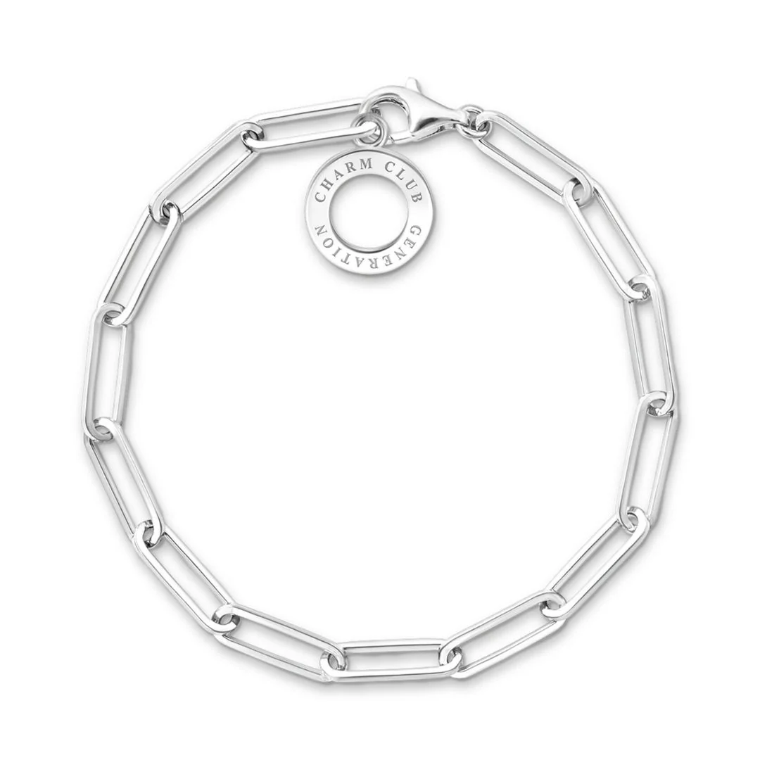 Thomas Sabo Charm rannekoru, hopeaa, X0259-001-21