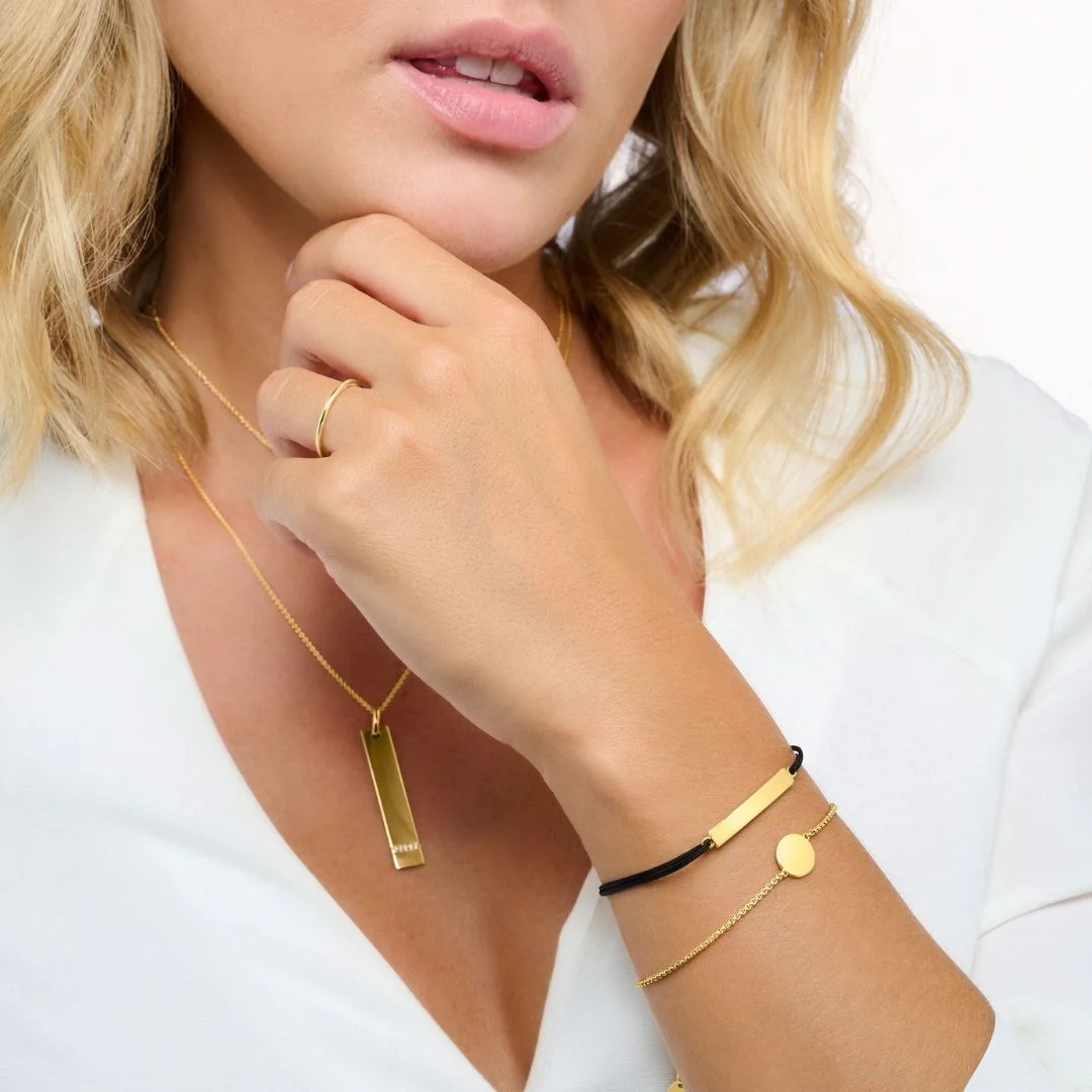Thomas Sabo Disc rannekoru, kullattua hopeaa, A2043-413-39 - Image 2