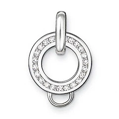 Thomas Sabo hopearengas/hela, zirkonia - Image 2