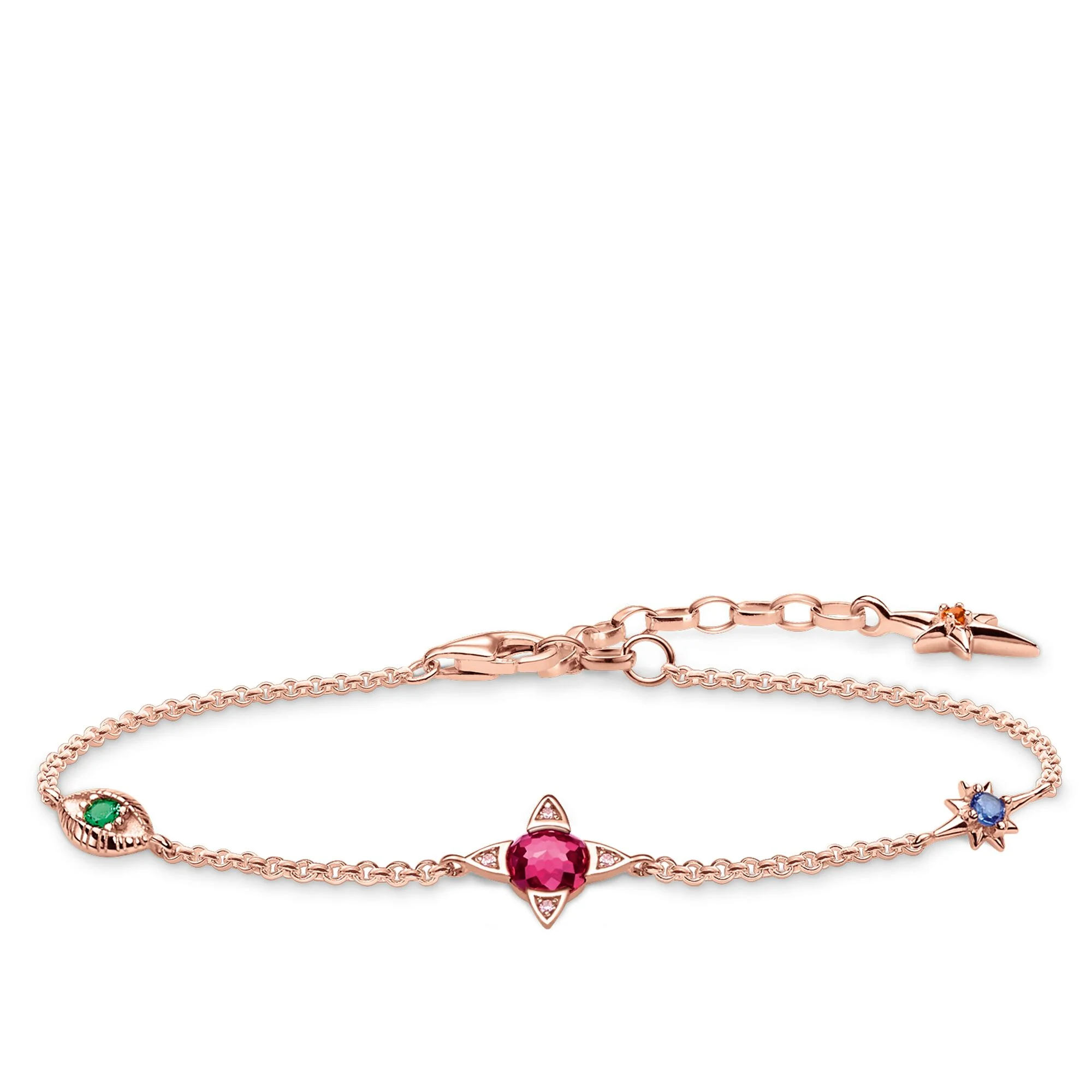 Thomas Sabo Lucky Charms rannekoru, ruusukulta