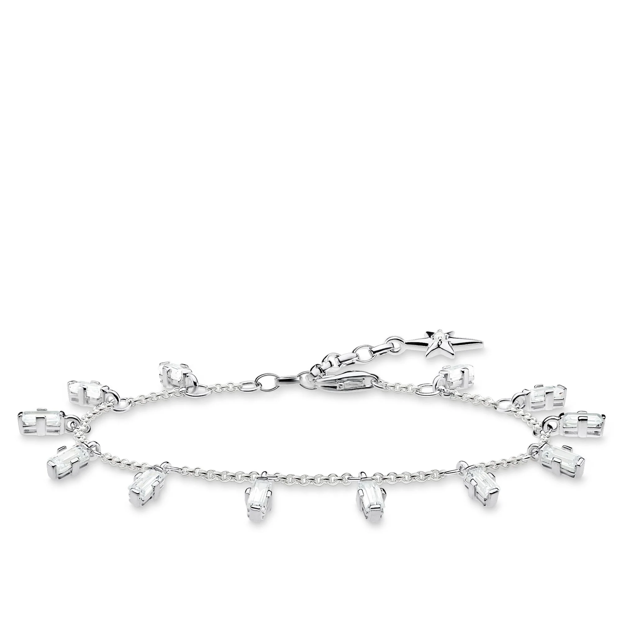 Thomas Sabo rannekoru, baguette-hiotut kivet
