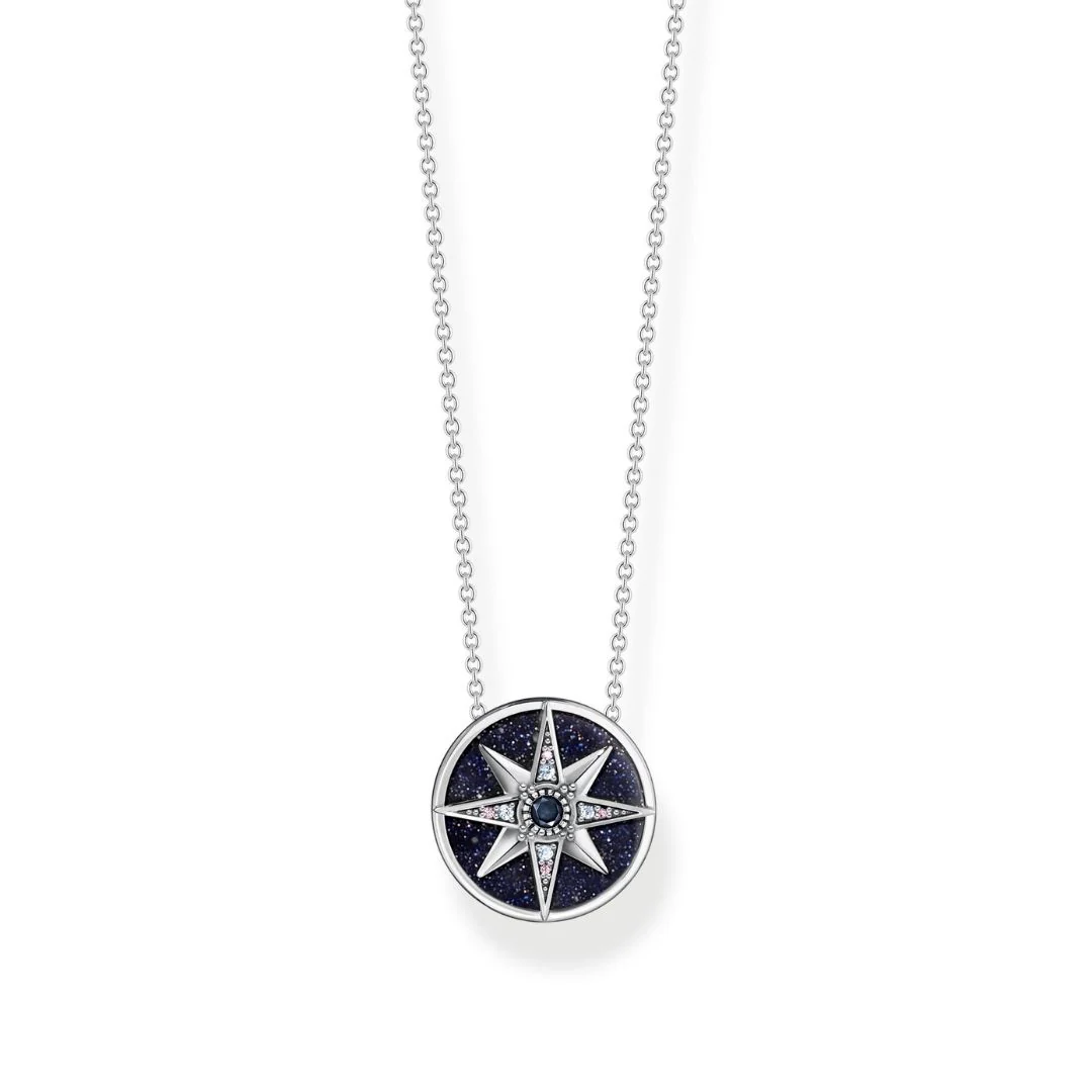 Thomas Sabo Royalty Star kaulakoru, hopeaa, KE2140-945-7