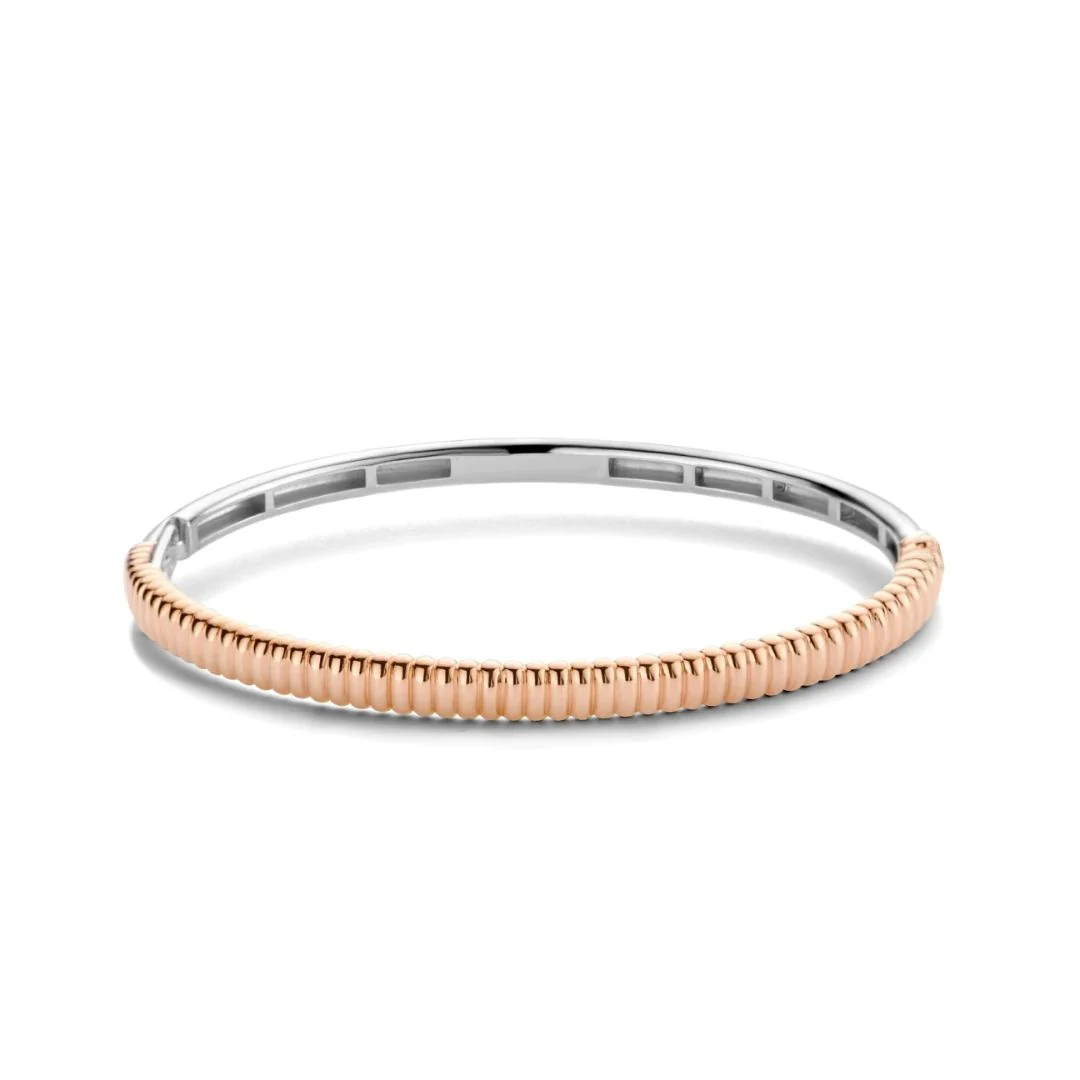 TI SENTO, rannekoru, hopeaa ja ruusukullattua hopeaa, 2956SR